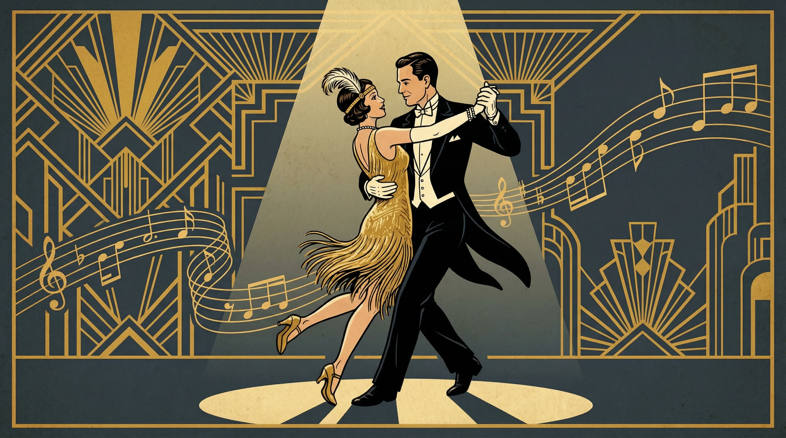 1920年代摇摆舞 - 财神棋牌 的动感魅力